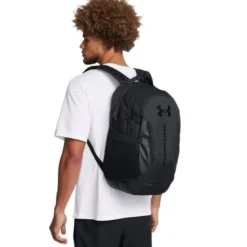 UA Hustle 6.0 Backpack, Black