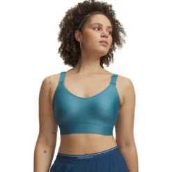 UA Infinity Mid 2.0 Bra, Boundless Blue, S A-C