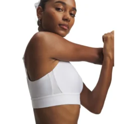 UA Infinity Mid 2.0 Bra, White