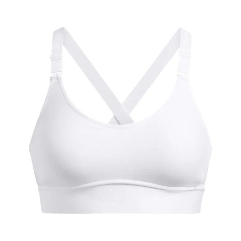 UA Infinity Mid 2.0 Bra, White