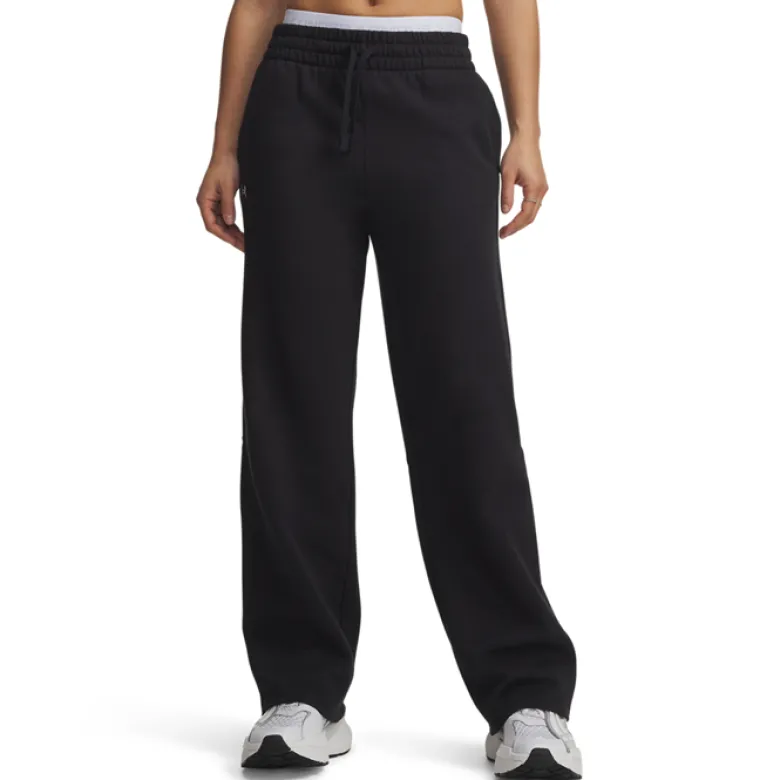 UA Rival FLC Straight Pants Black