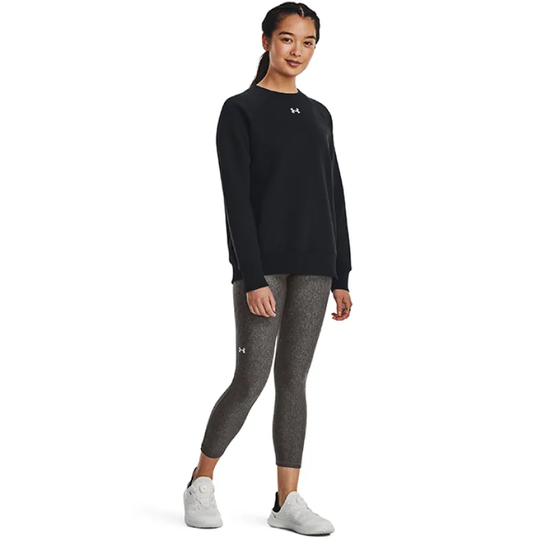 UA Rival Fleece Crew, Black