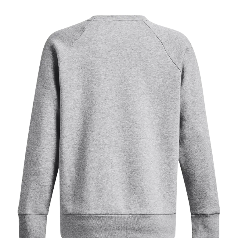 UA Rival Fleece Crew, Pitch Gray