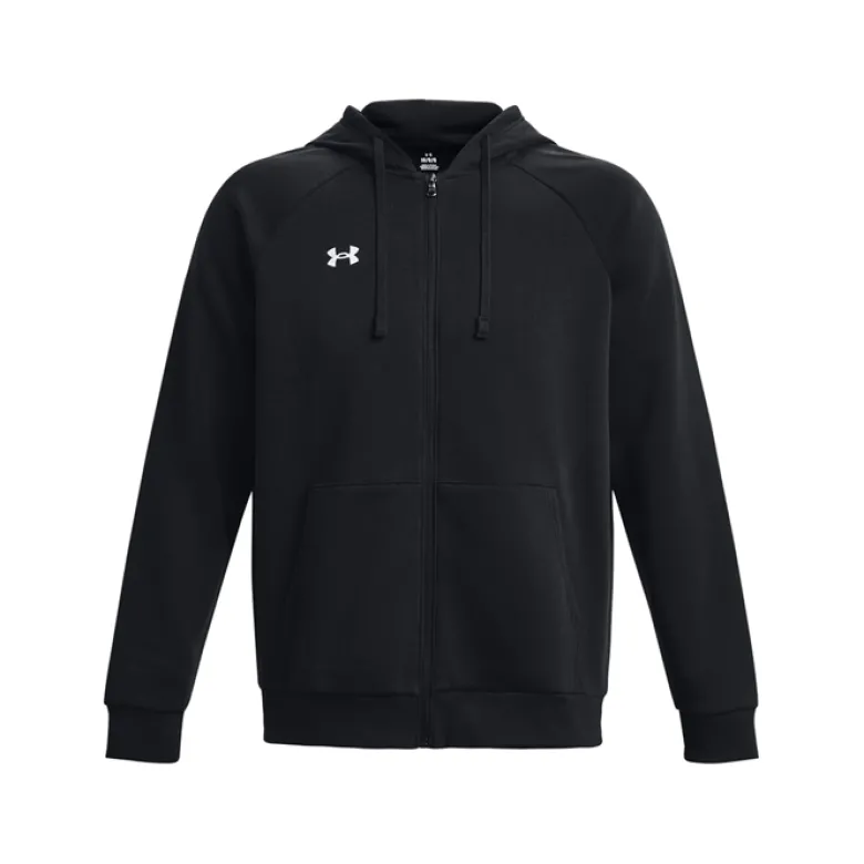 UA Rival Fleece FZ Hoodie Black