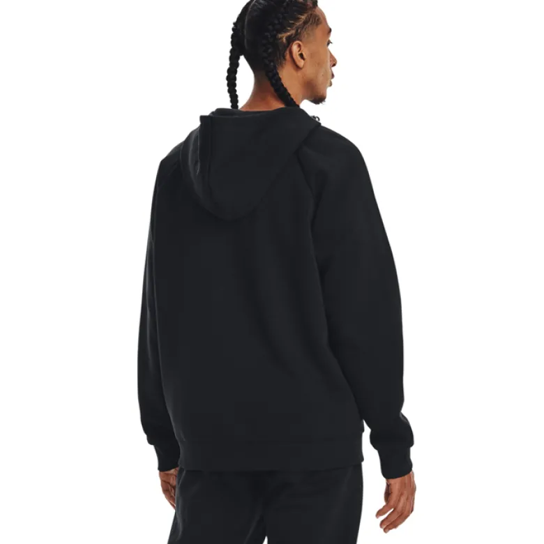 UA Rival Fleece FZ Hoodie Black