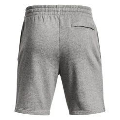 UA Rival Fleece Shorts Castlerock Light Heather