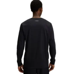 UA Sportstyle Left Chest LS Black
