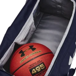 UA Undeniable 5.0 Duffle Medium, Midnight Navy/Metallic Silver