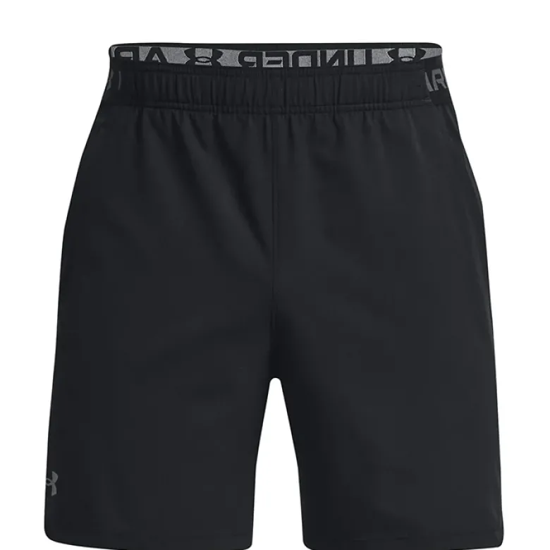 UA Vanish Woven 6in Shorts, Black