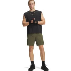 UA Vanish Wven Short 2.0 6in Marine OD Green