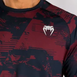 UFC Zenith Fight Week Dry Tech T-shirt Navy Blue/Burgundy/Silver