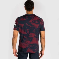 UFC Zenith Fight Week Dry Tech T-shirt Navy Blue/Burgundy/Silver
