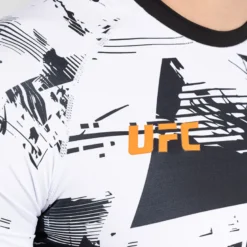 UFC Zenith Fight Week Rashguards Shortsleeve Black/White/Orange