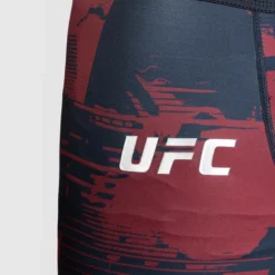 UFC Zenith Fight Week Vale Tudo Shorts Navy Blue/Burgundy/Silver
