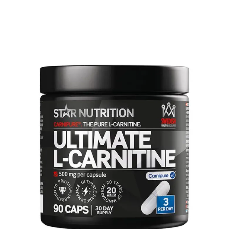 Ultimate L-Carnitine Fettforbrenner 90 kapsler