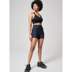 Ultra High Waist Hot Pant, Black