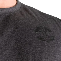Union Iron Tee, Dark Grey Melange