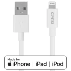 USB-A Lightning-Kabel 1 m, Vit