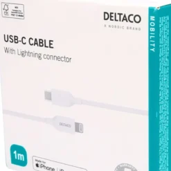 USB-C Lightning-Kabel 1 m, Vit