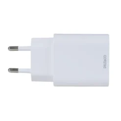 USB-Väggladdare 1x USB-A Snabbladdning 18W, Vit