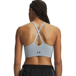 Vanish Seamless Low Bra Blue Fog