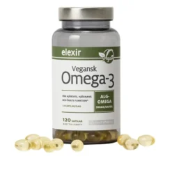 Vegansk Omega-3 120 kapsler