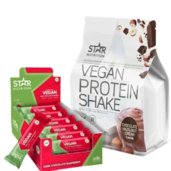 Vegansk Proteinpulver + Veganske Proteinbarer
