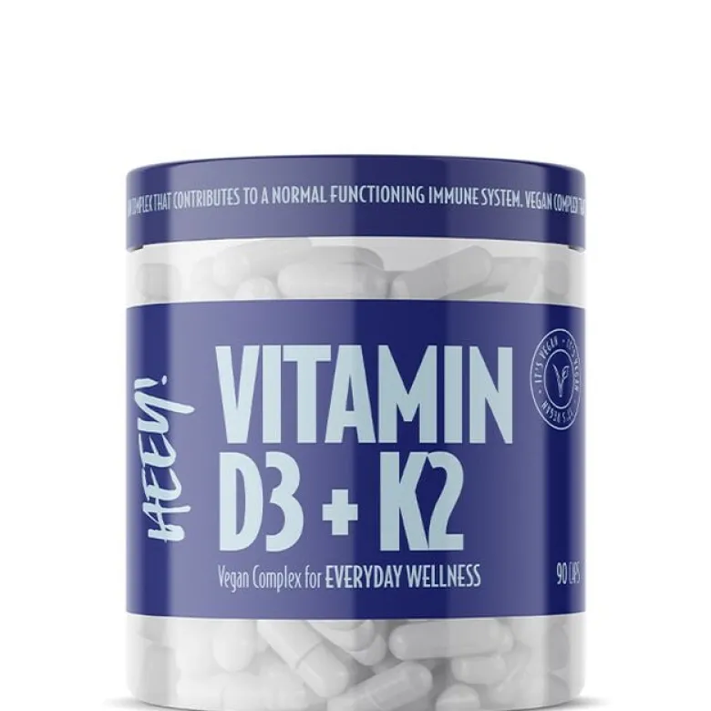 Vegansk Vitamin D3 + K2 med Superfruits 90 kapsler