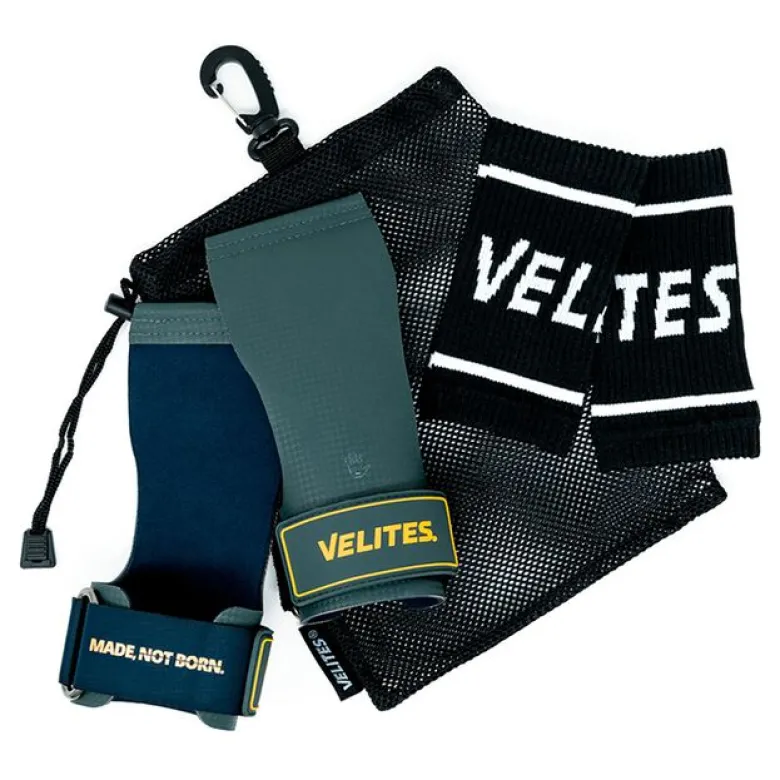 Velites Quad Ultra Hand Grips No Chalk Dark Green Kit