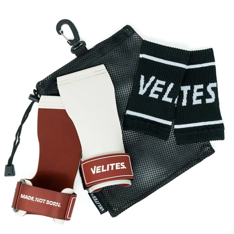 Velites Quad Ultra Hand Grips No Chalk White Kit