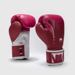 Venum Adrenaline Boxing Gloves Burgundy/ Pink, 10oz