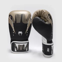 Venum Adrenaline Boxing Gloves Black/Sand, 10oz