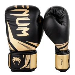Venum Challenger 3.0 Boxing Gloves - Black/Gold, 10oz