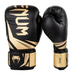 Venum Challenger 3.0 Boxing Gloves - Black/Gold, 10oz