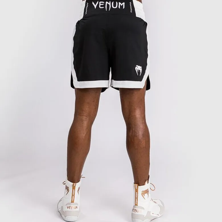 Venum Classic Boxing Shorts, Black/White