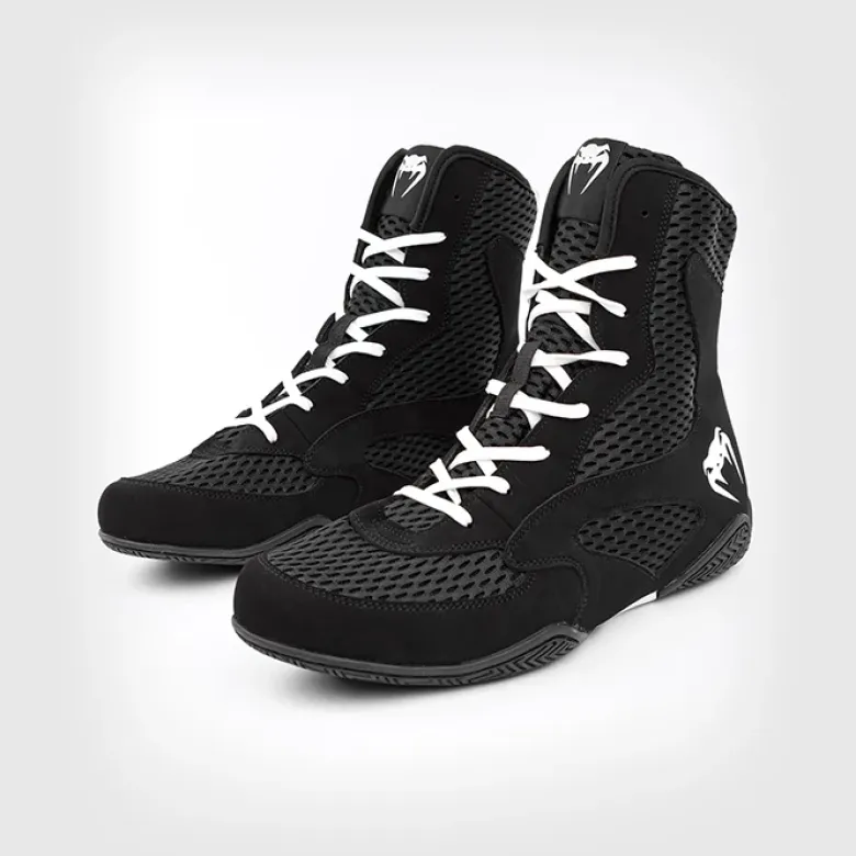 Venum Contender Boxing Shoes Black/White
