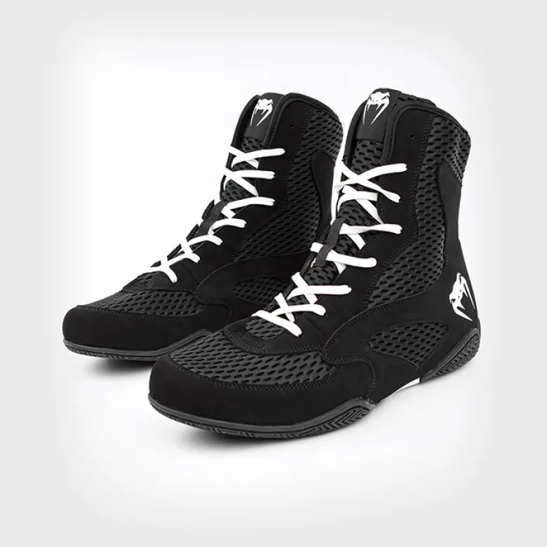 Venum Contender Boxing Shoes Black/White