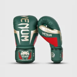 Venum Elite Boxing Gloves Deep Forest Green, 10oz
