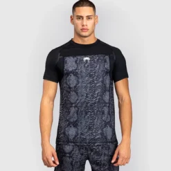 Venum G-Fit Scales Dry Tech T-shirt Black/Charcoal Grey