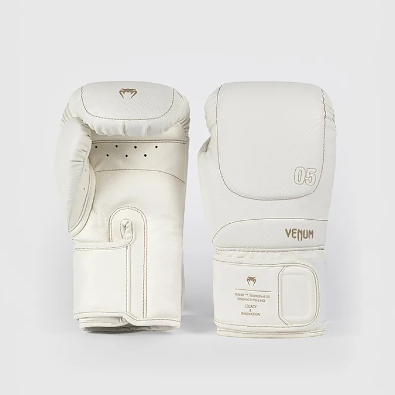 Venum Impact Evo Scales Boxing Gloves Ivory, 10 oz