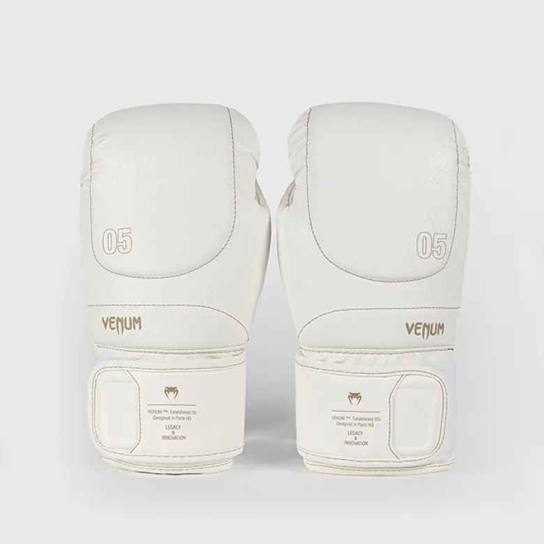 Venum Impact Evo Scales Boxing Gloves Ivory, 10 oz
