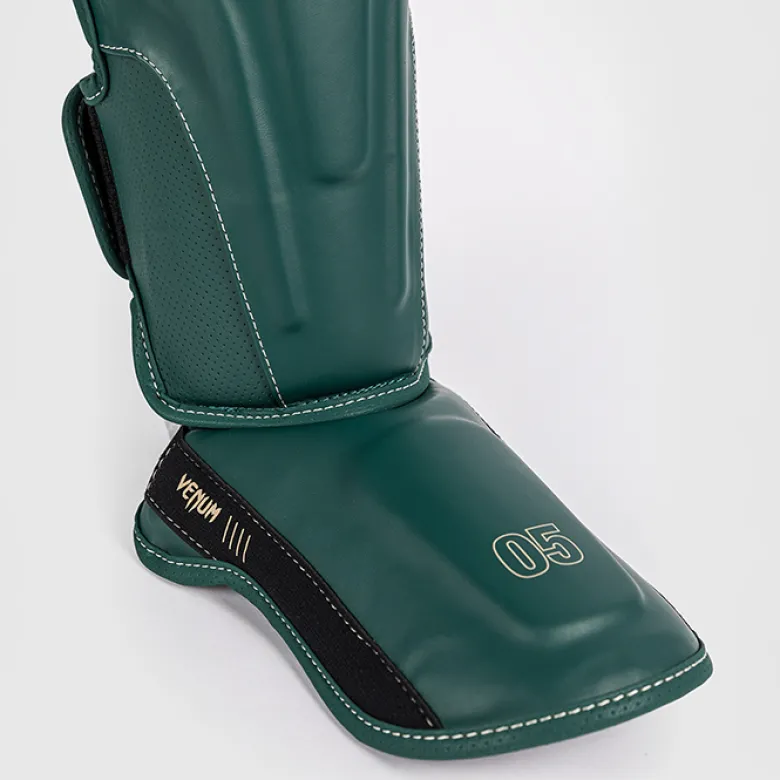 Venum Impact Evo Shinguards Esmerald Green