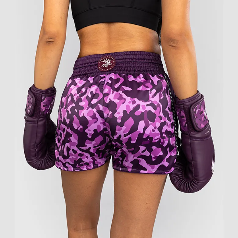 Venum Iris Muay Thai Shorts Plum/Pink