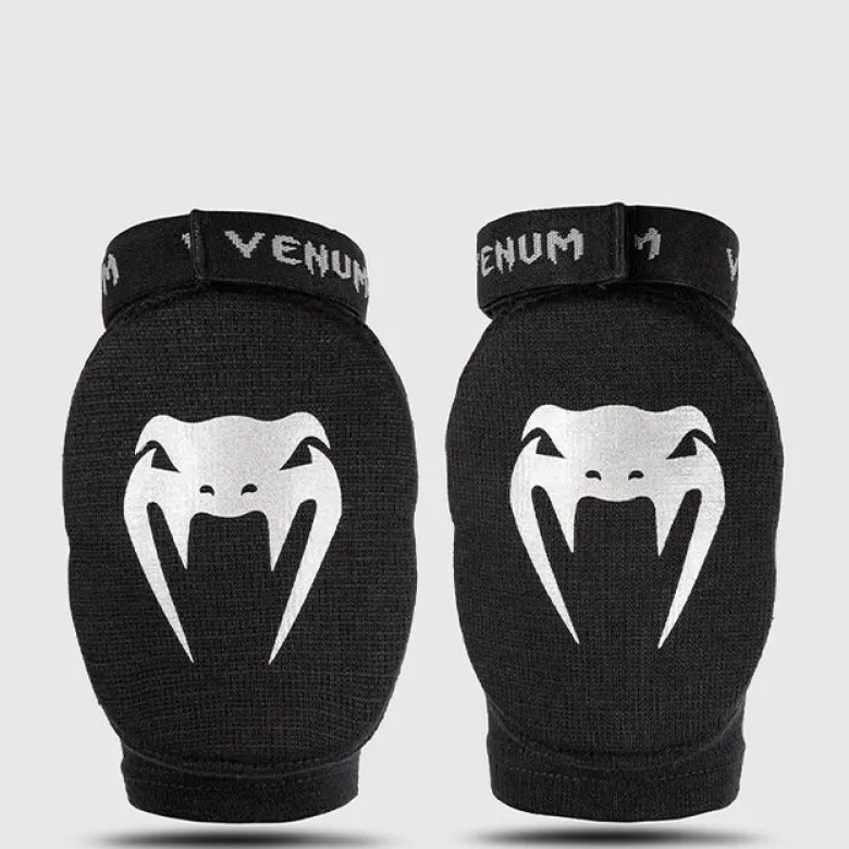 Venum Kontact Elbow Pad, Black/Silver