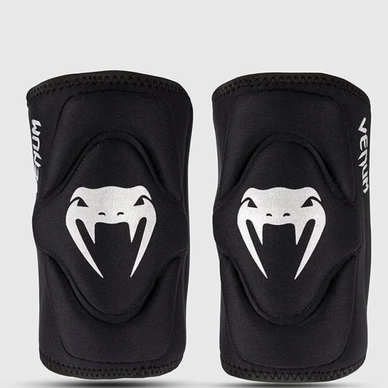 Venum Kontact Knee Pad, Black/Silver