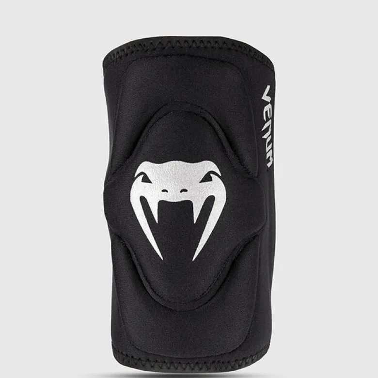 Venum Kontact Knee Pad, Black/Silver