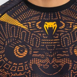 Venum Quetzal Fury Dry Tech T-shirt Black/Fury Red/Tangerine