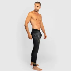 Venum Serpenti Spats Black/Silver/Gold