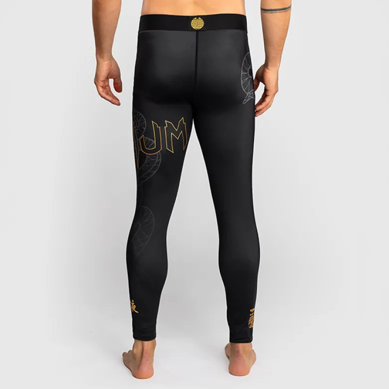 Venum Serpenti Spats Black/Silver/Gold