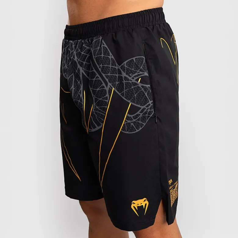 Venum Serpenti Training Shorts Black/Silver/Gold